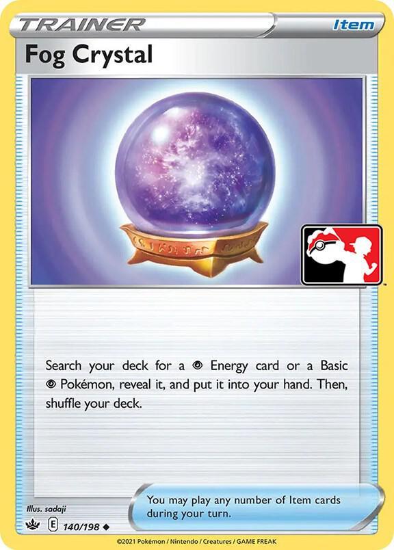 Chilling Reign Fog Crystal [Prize-Pack] Pokémon card
